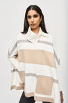 An image of the Joseph Ribkoff Striped Tunic