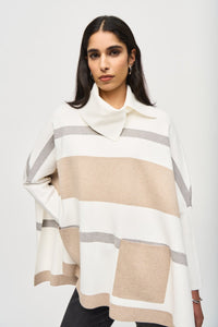 An image of the Joseph Ribkoff Striped Tunic