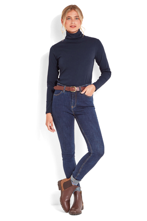 An image of the Schoffel Rosedale Roll Neck