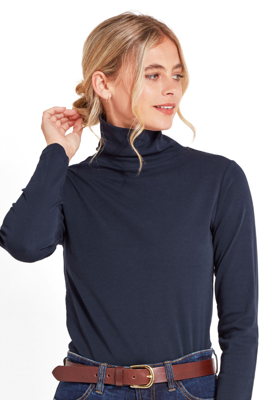 An image of the Schoffel Rosedale Roll Neck