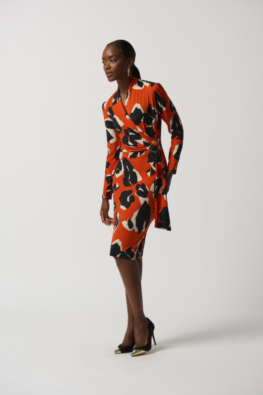 An image of the Joseph Ribkoff Pattern Dress