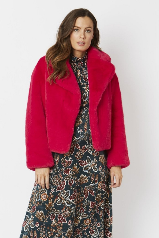 An image of the Jayley Faux Fur Jacket