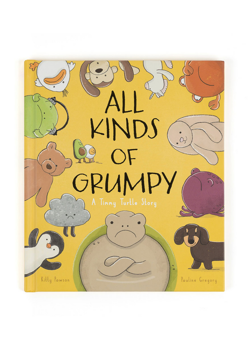 An image of the Jellycat Jellycat All Kinds of Grumpy Book