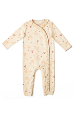 An image of the Eleanor Charles The Horseshoe Floral Print Frill Romper