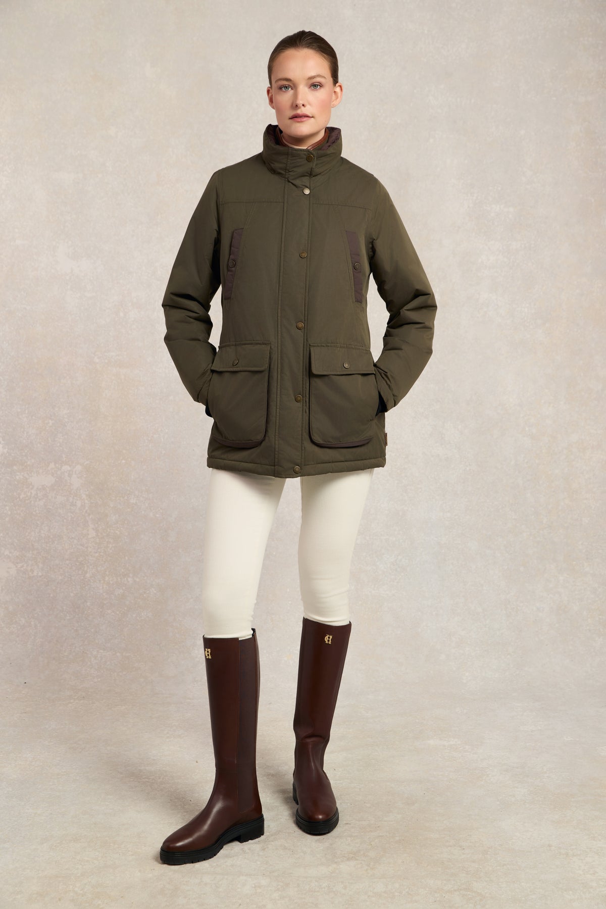 An image of the Holland Cooper Stamford Country Coat