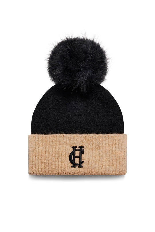 An image of the Holland Cooper Chelsea Bobble Hat