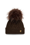 An image of the Holland Cooper Sloane Cable Bobble Hat
