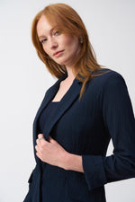 An image of the Joseph Ribkoff Seersucker Blazer