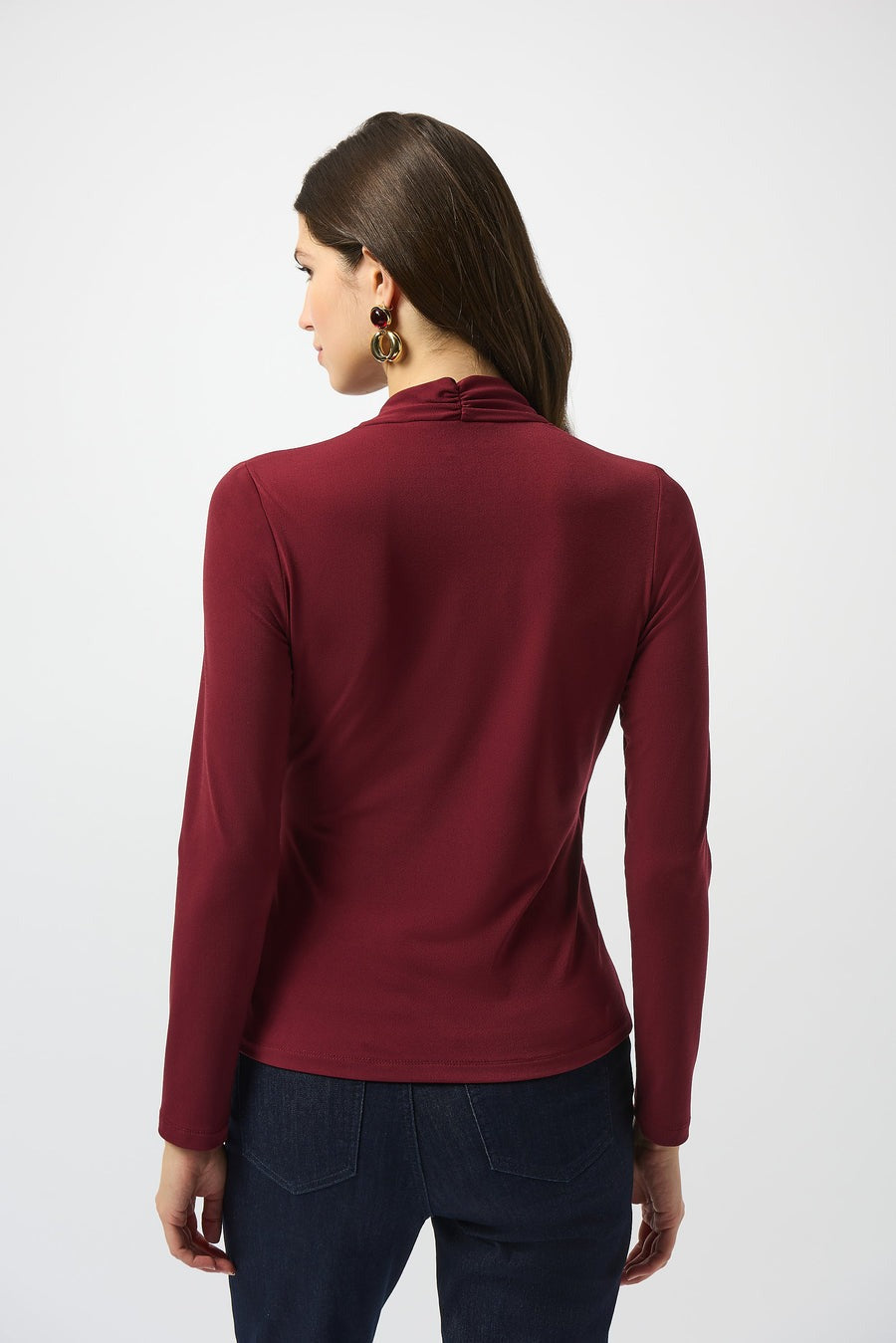 An image of the Joseph Ribkoff Crossover Top