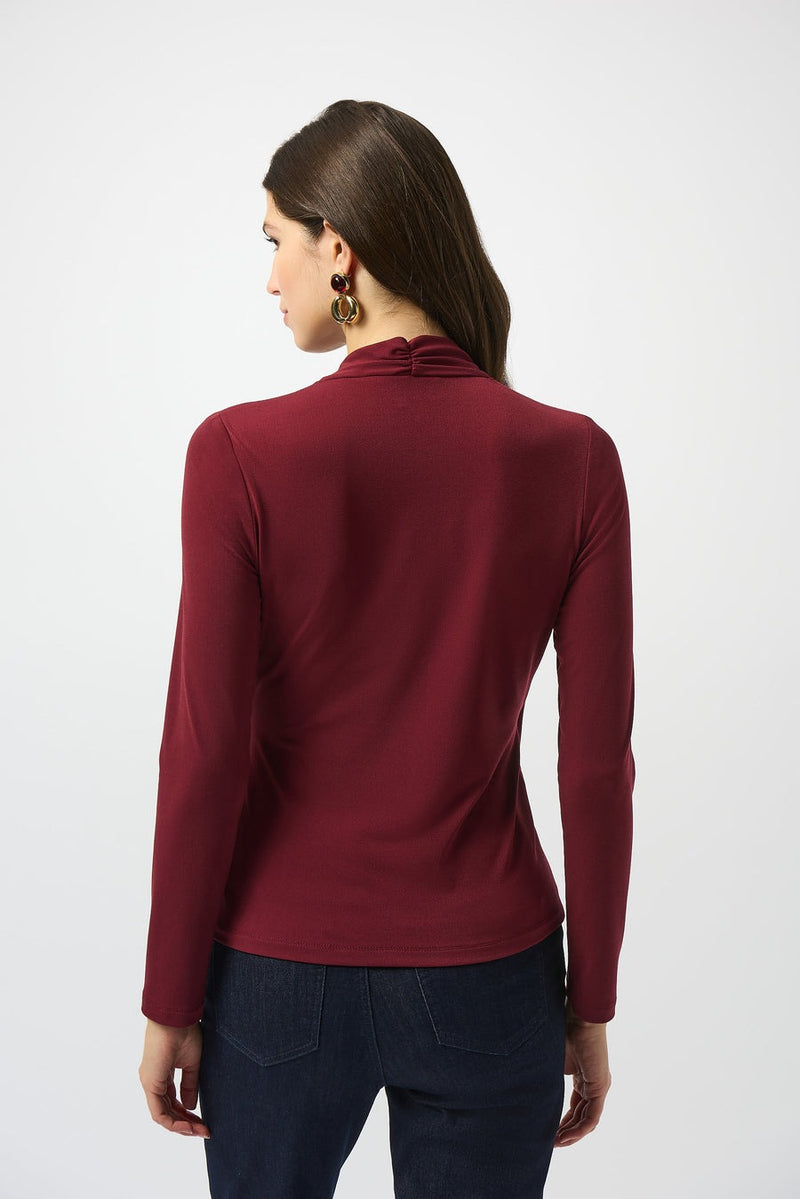 An image of the Joseph Ribkoff Crossover Top