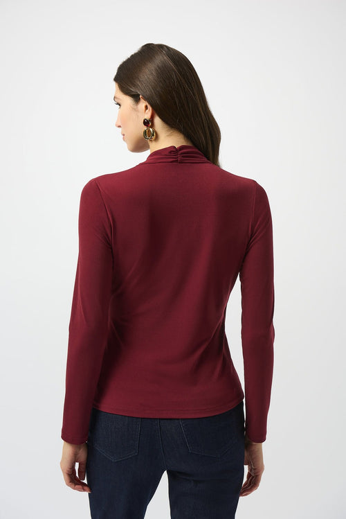 An image of the Joseph Ribkoff Crossover Top