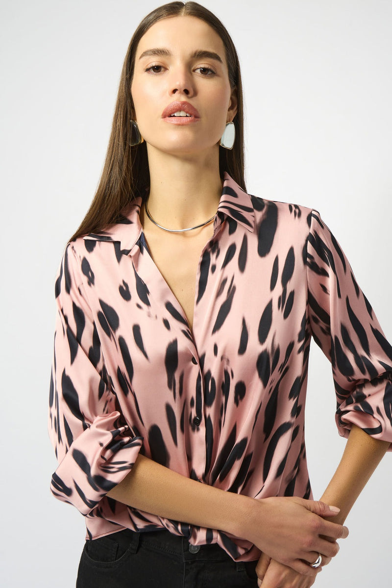 An image of the Joseph Ribkoff Patterned Top