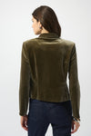 An image of the Joseph Ribkoff Velvet Blazer
