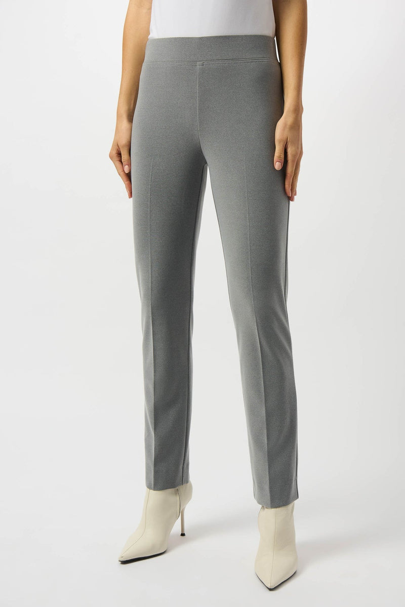 An image of the Joseph Ribkoff Grey Melange Trousers