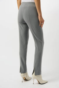 An image of the Joseph Ribkoff Grey Melange Trousers