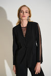 An image of the Joseph Ribkoff Mesh Blazer