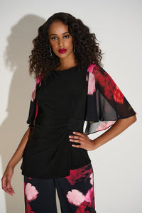 An image of the Joseph Ribkoff Floral Top