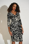 An image of the Joseph Ribkoff Floral Dress