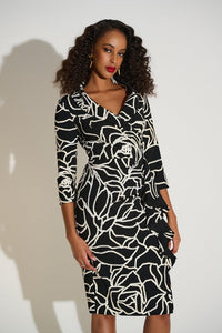 An image of the Joseph Ribkoff Floral Dress