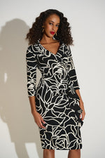 An image of the Joseph Ribkoff Floral Dress