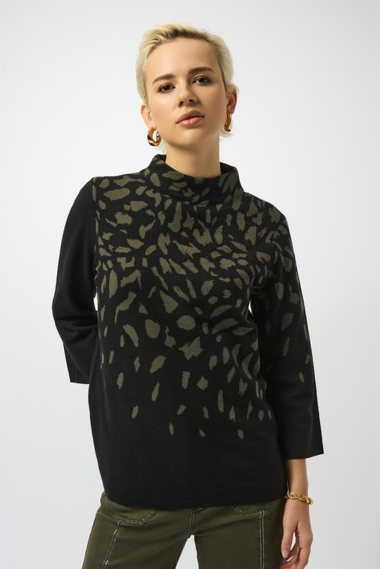 An image of the Joseph Ribkoff Printed Jumper