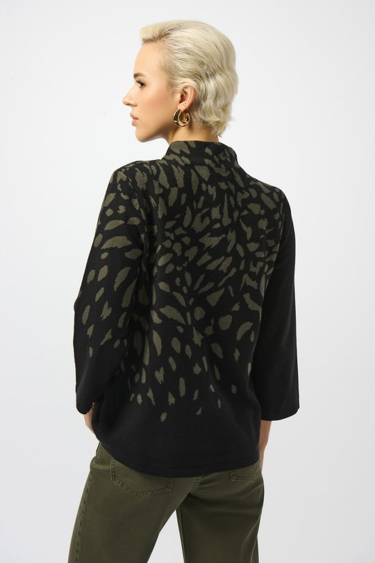 An image of the Joseph Ribkoff Printed Jumper