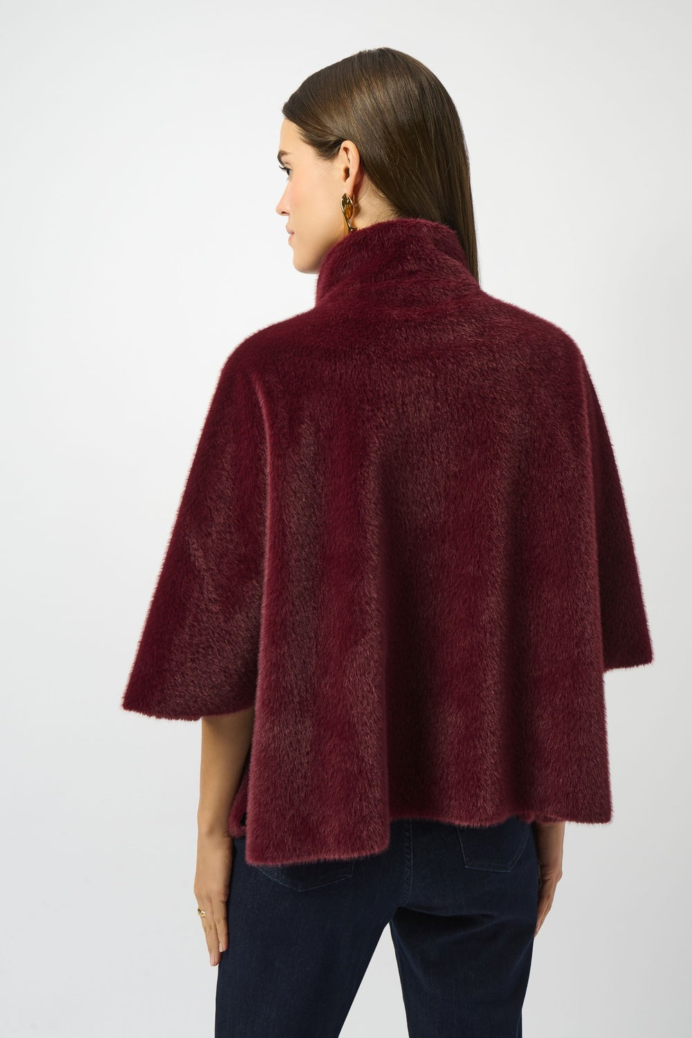 An image of the Joseph Ribkoff Faux Fur Jacket