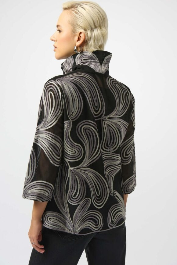 An image of the Joseph Ribkoff Mesh Jacket