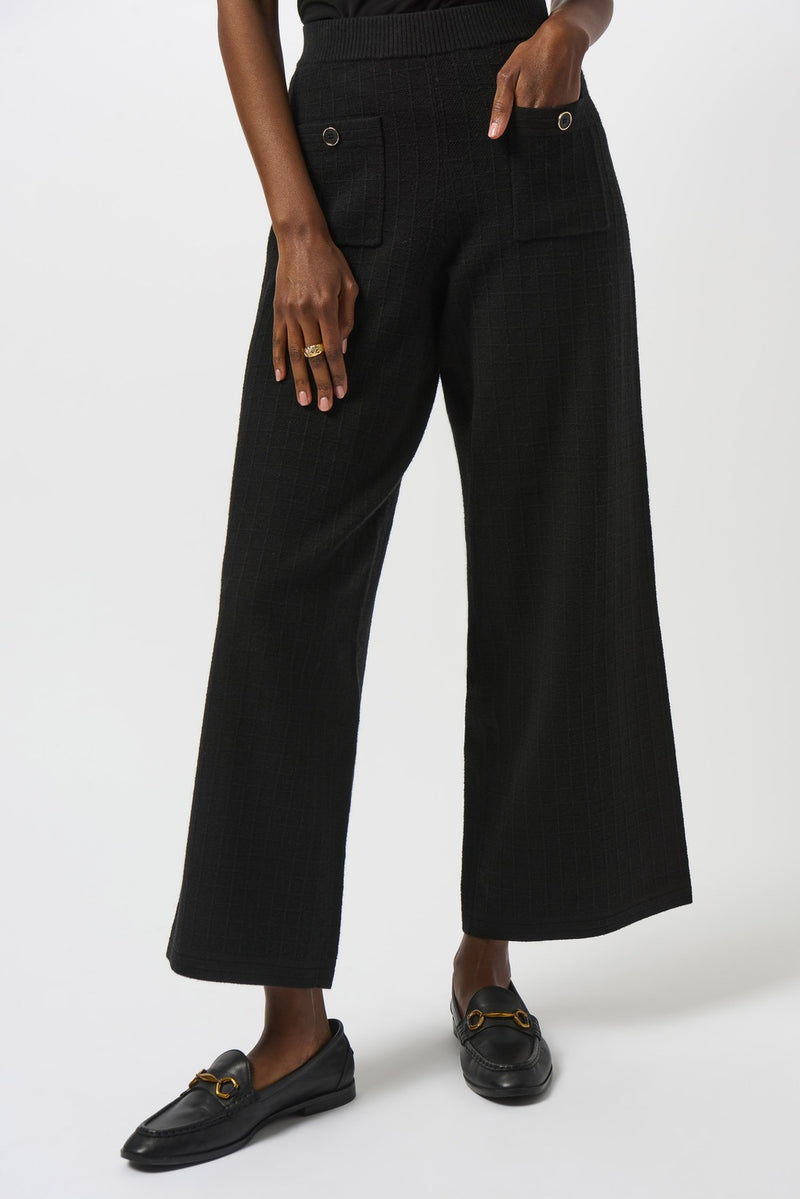 An image of the Joseph Ribkoff Knit Straight Leg Trousers