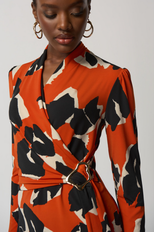 An image of the Joseph Ribkoff Pattern Dress