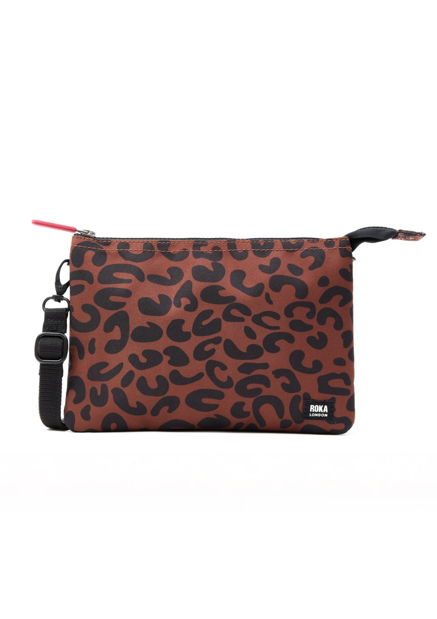 An image of the ROKA London Carnaby Crossbody XL Recycled Canvas