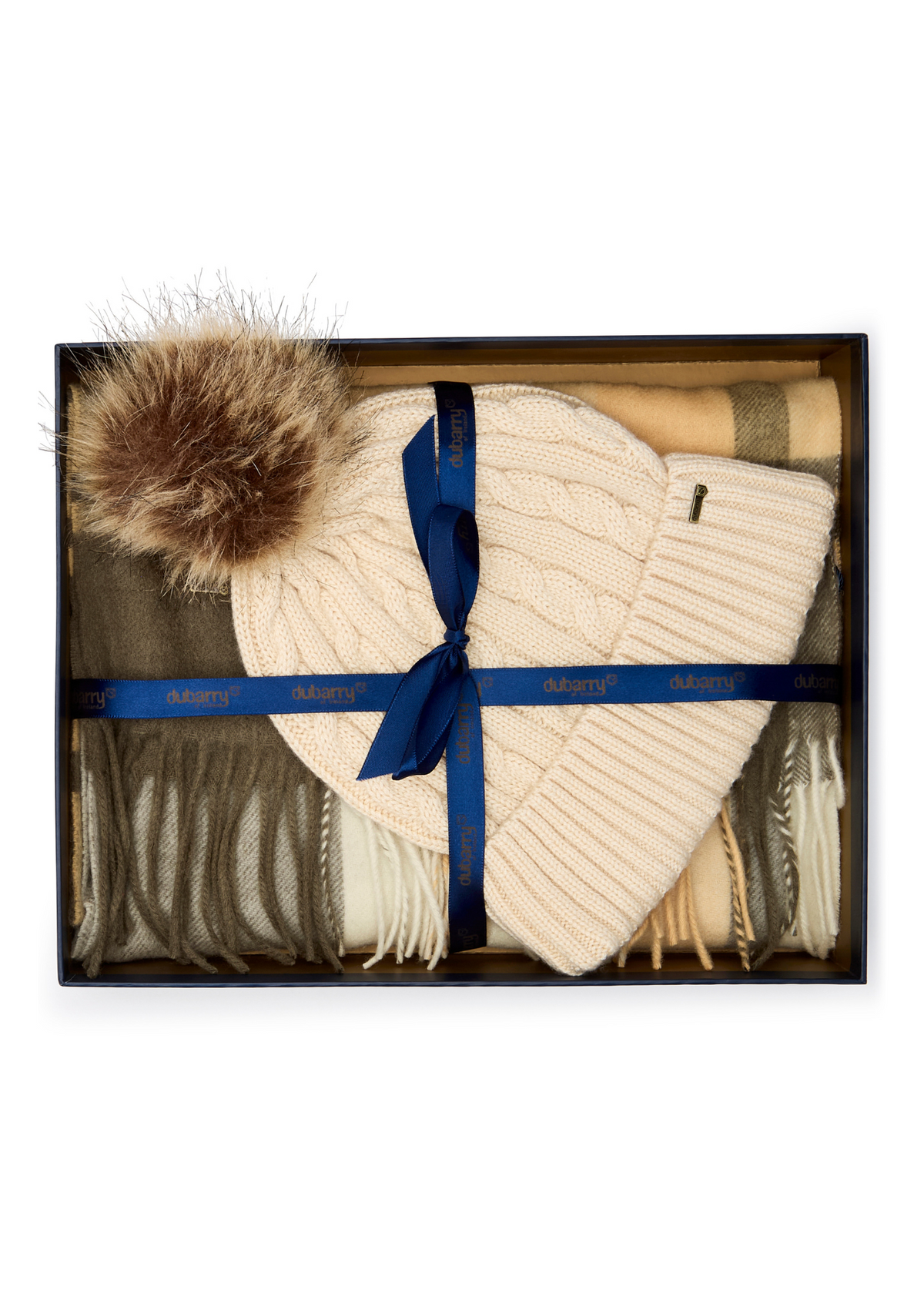 An image of the Dubarry Foley Matching Hat & Scarf Set