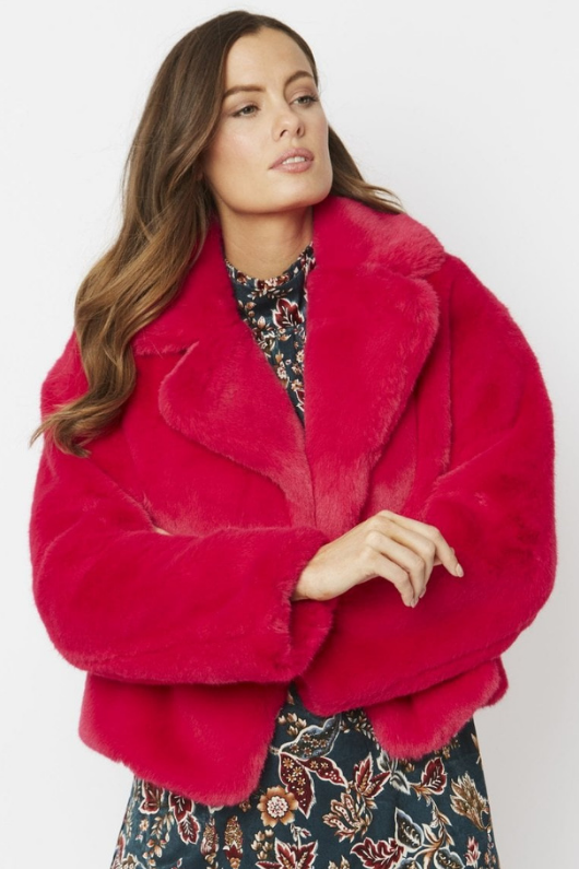 Faux Fur Jacket