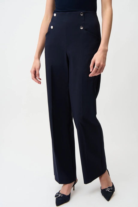 An image of the Joseph Ribkoff Wide Leg Trousers