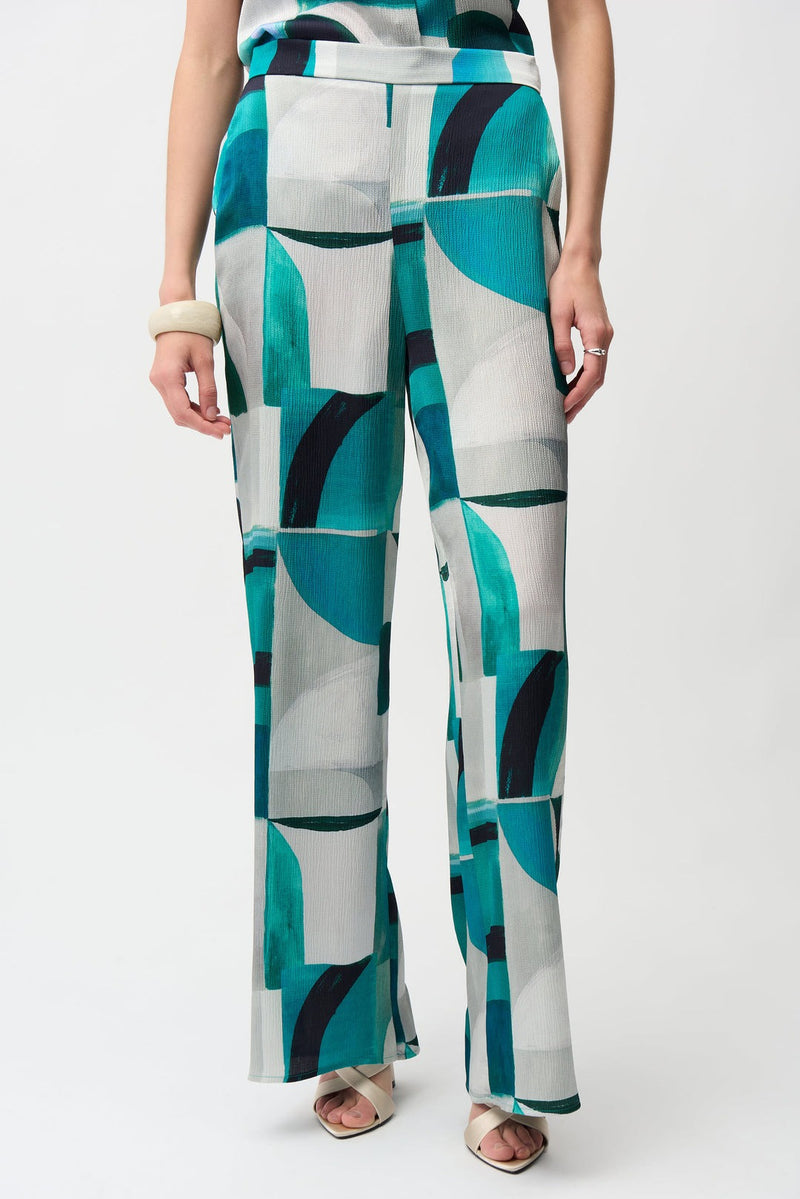 An image of the Joseph Ribkoff Satin Trousers