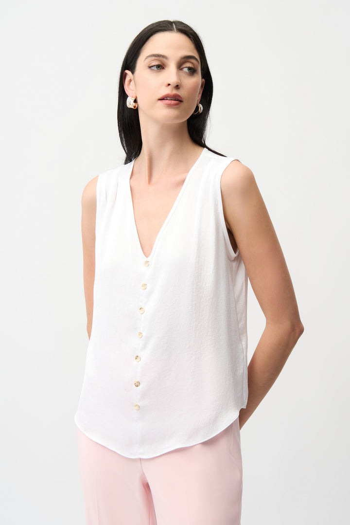 An image of the Joseph Ribkoff Satin Top