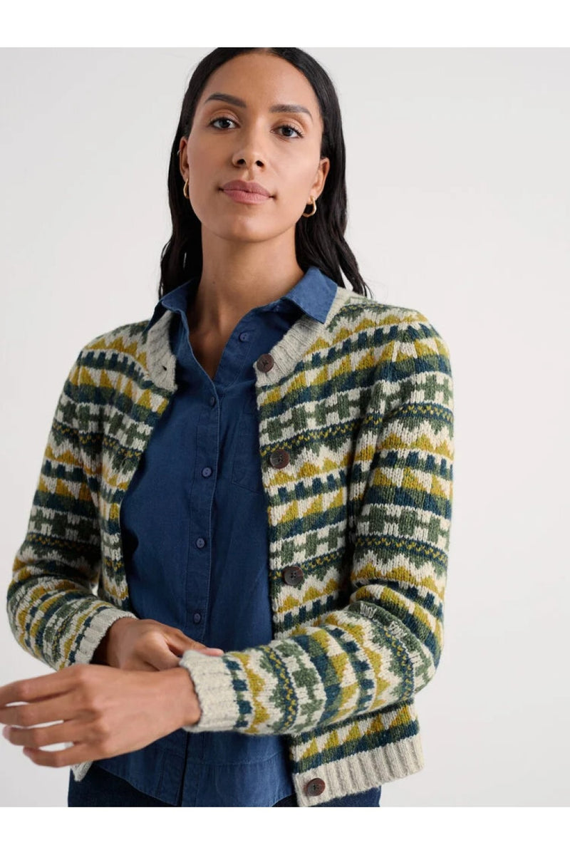 An image of the Seasalt Dawson Pick Cardigan Fairisle