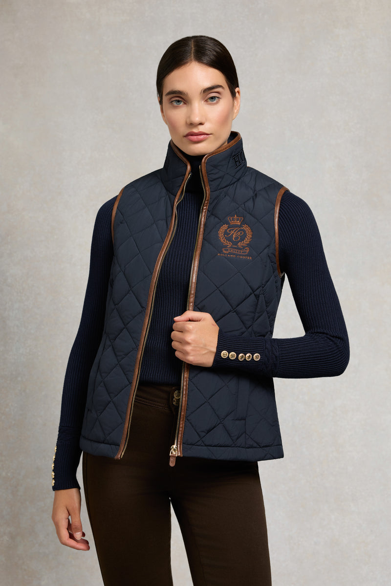 An image of the Holland Cooper Lightweight Country Gilet