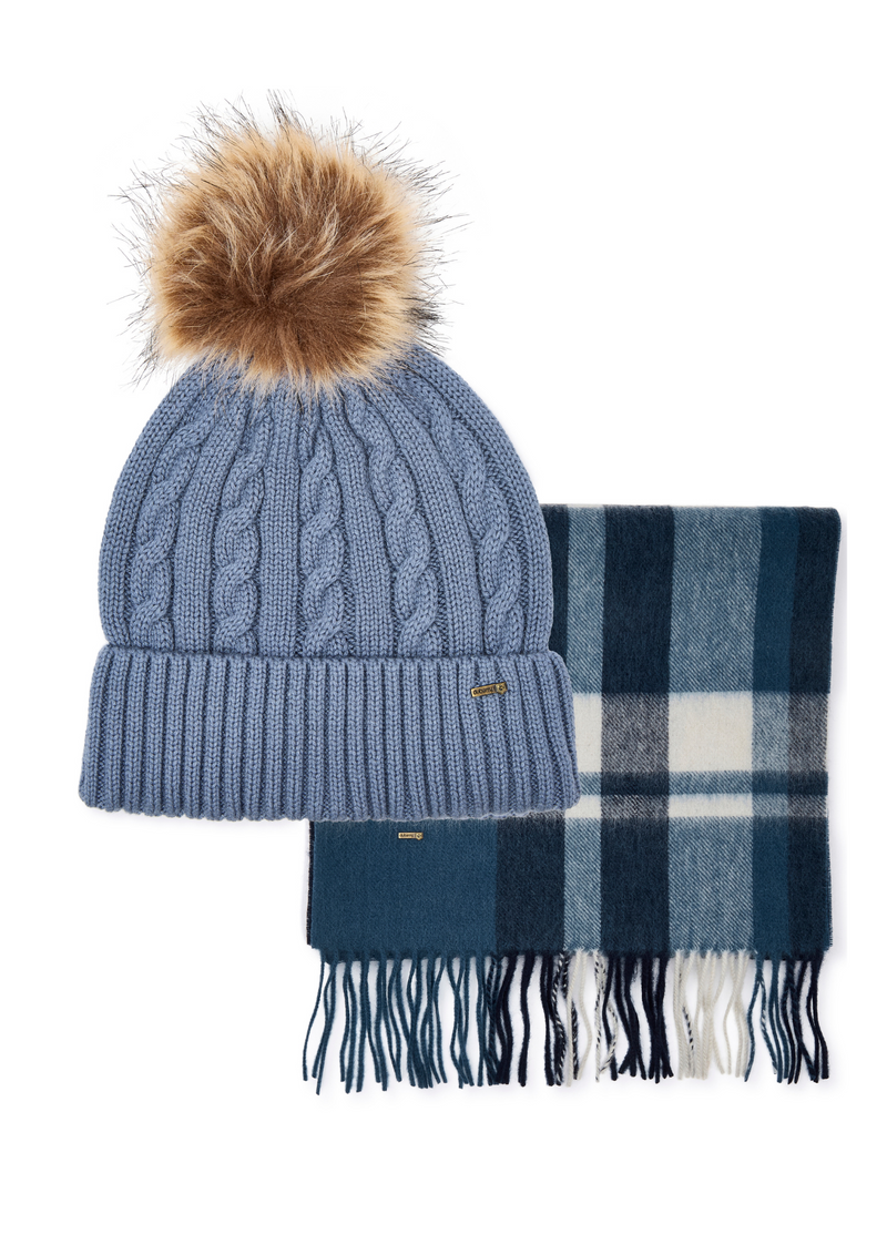 An image of the Dubarry Foley Matching Hat & Scarf Set