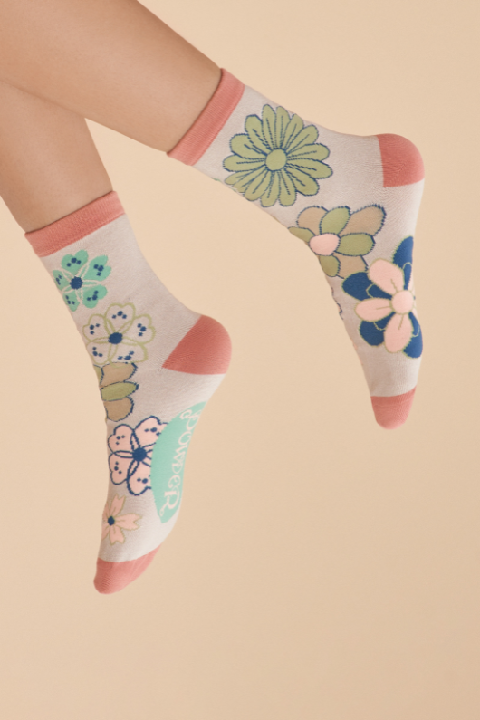 An image of the Powder Ankle Socks