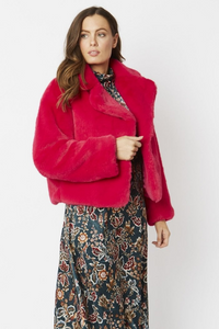 An image of the Jayley Faux Fur Jacket