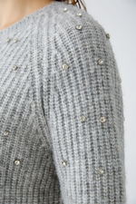 An image of the Oui Jumper With Diamante Detail