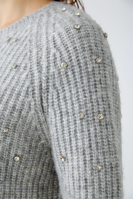An image of the Oui Jumper With Diamante Detail