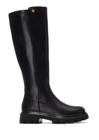 An image of the Xti Leather Long Boots