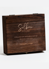 An image of the Selbrae House Hip Flask & Cup Set