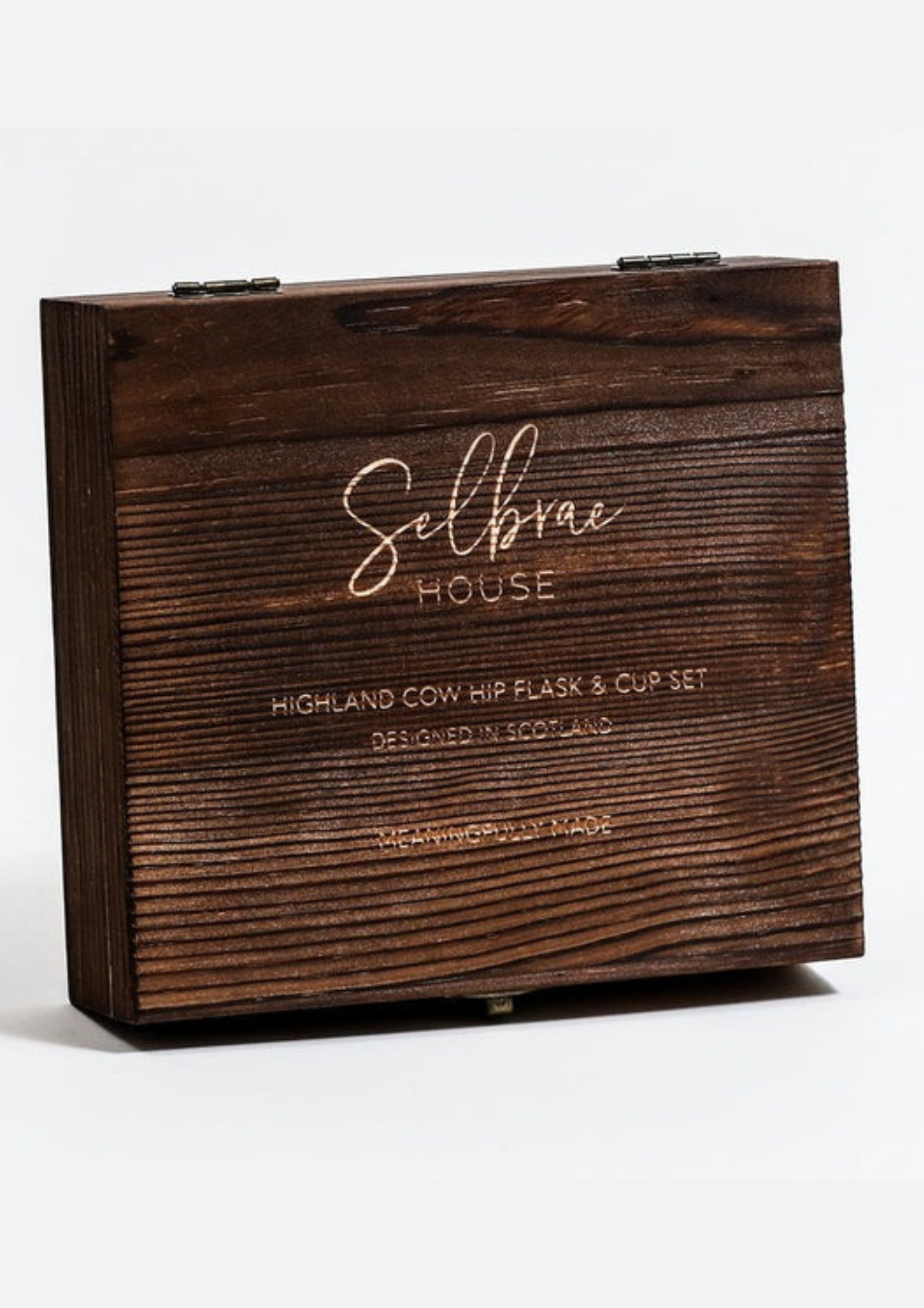 An image of the Selbrae House Hip Flask & Cup Set