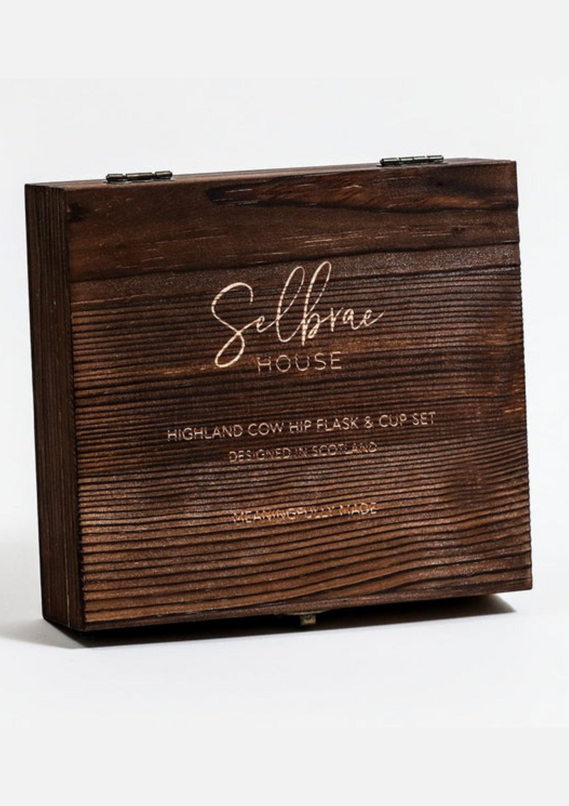 An image of the Selbrae House Hip Flask & Cup Set