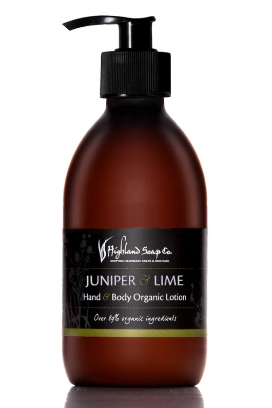An image of the Highland Soap Company Organic Hand & Body Lotions