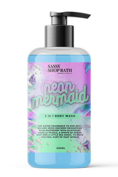 An image of the Sassy Scents Body Wash 3in1 210ml