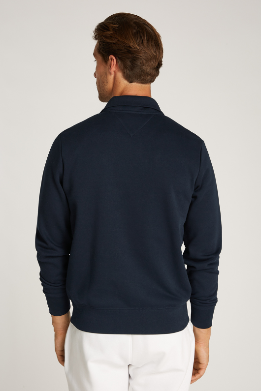 An image of the Tommy Hilfiger Roundall Stand Collar Jumper
